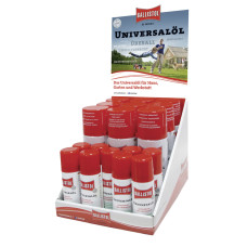 BALLISTOL Universalöl, Display 9 x 50 ml + 9 x 200 ml