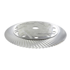 80-tooth Stainless Steel Mowing Disc 230 x 25.4 x 1.9 mm