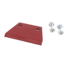Tip and screws for earth drill