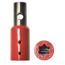 Shaft adapter for earth drill