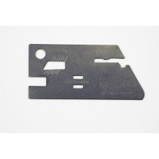 Reszelő sablon 3/8''