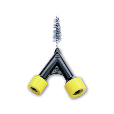 Battery pole cleaner