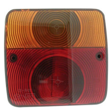 Rear light 105 x 95 mm left