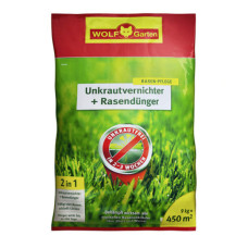 WOLF GARTEN Weed Killer + Lawn Fertilizer SQ 450