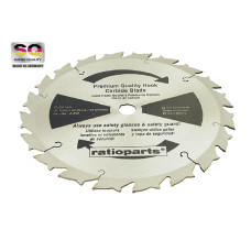 20-Zahn Hartmetallsägeblatt, 250 x 20 x 1.8 mm