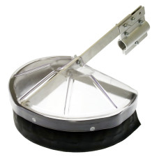 Protective cover, transparent, hinged