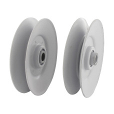 Tensioner pulley steel