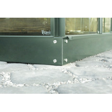 Vitavia Steel foundation for greenhouse Venus/Dione 5000 dark green