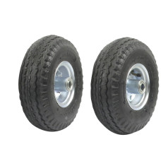 Front wheel 4.10/3.50-4 suitable for ride-on mower