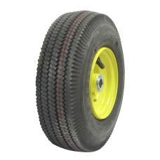 Front wheel 4.10/3.50-5 suitable for ride-on mower