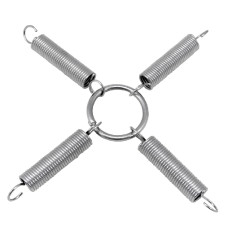 Set of chain tensioners for snow chains