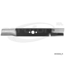 Fűnyíró kés Fleurelle TurboLUXB40 385mm, 20.2mm, 3 furatos utángyártott