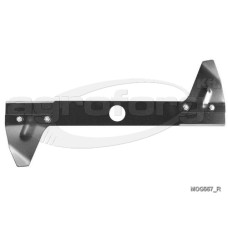 Fűnyíró kés Golf 345HE, E45 445mm, 32mm, 1 furatos utángyártott