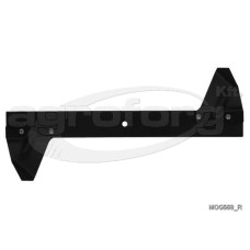 Fűnyíró kés Golf 345H4 445mm, 10mm, 1 furatos utángyártott