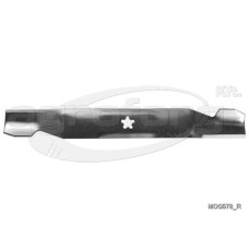 Fűnyíró kés Husqvarna LT100, LT112 457mm, 5 ágú csillag, 1 furatos, utángyártott