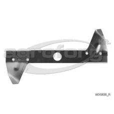 Fűnyíró kés Wolf 400 400mm, 32mm utángyártott