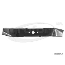 Fűnyíró kés MTD B11, B130 488mm, 6 ágú csillag, 3 furatos utángyártott