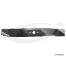 Fűnyíró kés MTD B155 538mm, 6 ágú csillag, 3 furatos utángyártott