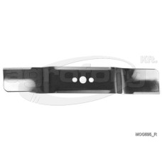 Fűnyíró kés PARTNER M40-125, M40-110 397mm, 17mm, 3 furatos utángyártott