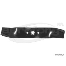 Fűnyíró kés Yard-Mann YM8200 376mm, 6 ágú csillag, 3 furatos utángyártott