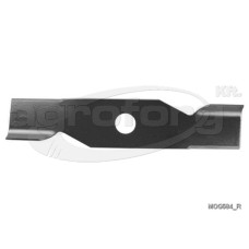 Fűnyíró kés Queen Garden GI40 377mm, 33.3mm 1 furatos utángyártott