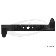 Fűnyíró kés Husqvarna CTH130, CTH150, P125 464mm, 5 ágú csillag, 3 furatos utángyártott