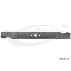 Fűnyíró kés MTD 529B, 508N, SP56 559mm, 4 ágú csillag, 3 furatos, utángyártott