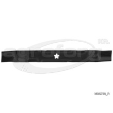 Fűnyíró kés McCulloch M185-107T 533mm, 5 ágú csillag, 3 furatos utángyártott