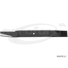 Fűnyíró kés Toro  636mm, 12.5mm, 1 furatos utángyártott