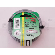 Damil 2.4mm szögletes 15 méter alu  olasz