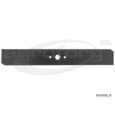 Fűnyíró kés MTD B11, B130 488mm, 6 ágú csillag, 3 furatos utángyártott
