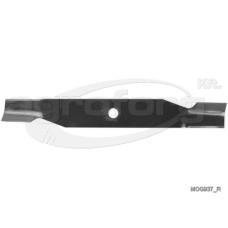 Fűnyíró kés Agrimotor KK4015 385mm, 17.1mm, 1 furatos utángyártott