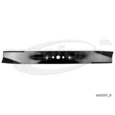 Fűnyíró kés World  455mm, 16.2mm, 3 furatos utángyártott