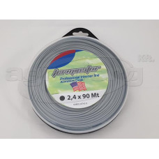 Damil 2.4mm kerek   90 méter alu olasz