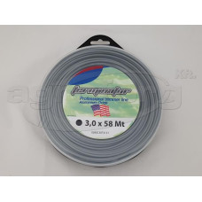 Damil 3.0mm kerek 58 méter  alu bliszteres olasz