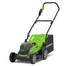 Fűnyíró fűgyűjtős, akkumulátoros Greenworks G24X2LM36 48 v, 36 cm, akku és töltő nélkül