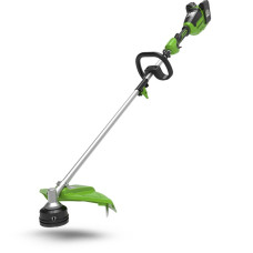 Bozótvágó akkumulátoros Greenworks GD24X2TXK4x 48 v , 2 x 24 v 4 ah akkumulátorral és töltővel