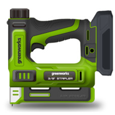 Tűzőgép akkumulátoros Greenworks G24CS10 24v 10 mm akku és töltő nélkül
