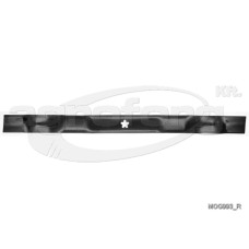 Fűnyíró kés Husqvarna LT126, M105-77X, M115-77X 750mm, 5 ágú csillag, 3 furatos, utángyártott