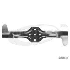 Fűnyíró kés Husqvarna CTH150, CTH180, P200107HRB 543mm, 10mm, 5 furatos, utángyártott