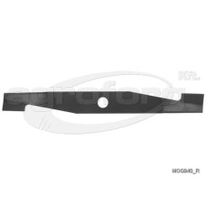 Fűnyíró kés Zengő  450mm, 10mm, 1 furatos utángyártott