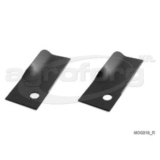Fűnyíró kés Rover 3930 118mm, 13mm, pengekészet 2 db utángyártott