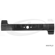 Fűnyíró kés Simplicity 522 519mm, 25.5mm, 3 furatos, balra forgó utángyártott