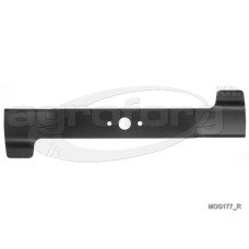 Fűnyíró kés Simplicity 522 519mm, 25.5mm, 3 furatos, jobbra forgó utángyártott