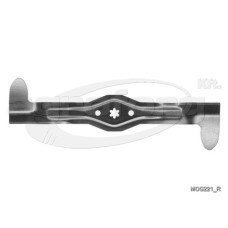 Fűnyíró kés Husqvarna CTH150, CTH180, P200107HRB 543mm, 6 ágú csillag, 3 furatos utángyártott