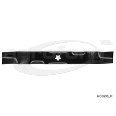 Fűnyíró kés McCulloch M105-97, M125-97, LT131 490mm, 5 ágú csillag, 3 furatos utángyártott