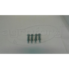 Keréktengely  4db/csomag, anyával, persellyel, 3/8
