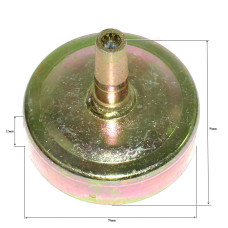 KUPLUNG DOB FŰKASZÁHOZ 78X22X70X9T7