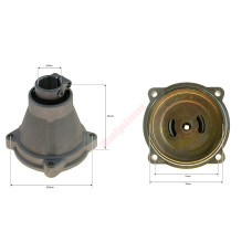 KUPLUNG HÁZ KÍNAI FŰKASZÁHOZ 26MM 4T