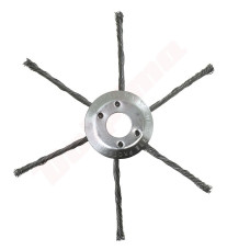 TISZTÍTÓKEFE METAL SPIDER L6 230MM 9'' 25,4MM